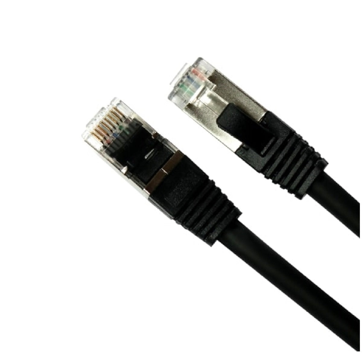 EssCable CAT8.1 GRT-02K Shielded S/FTP LSZH 2m Black Ethernet Patch Cable