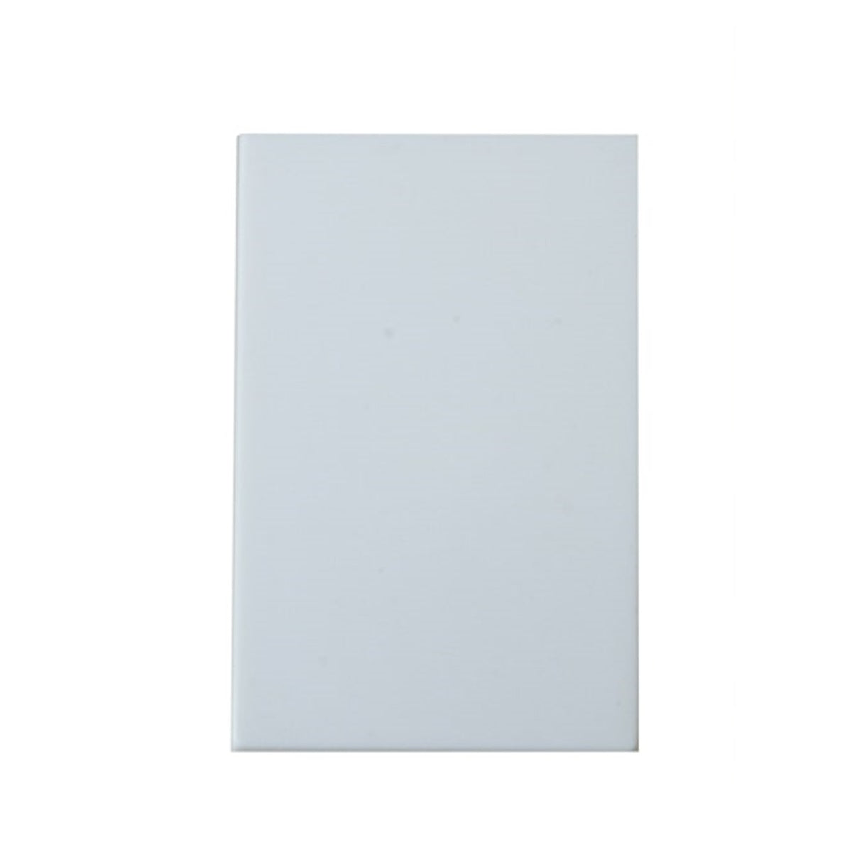 Excel 100-719 White Euro Half Faceplate Blank