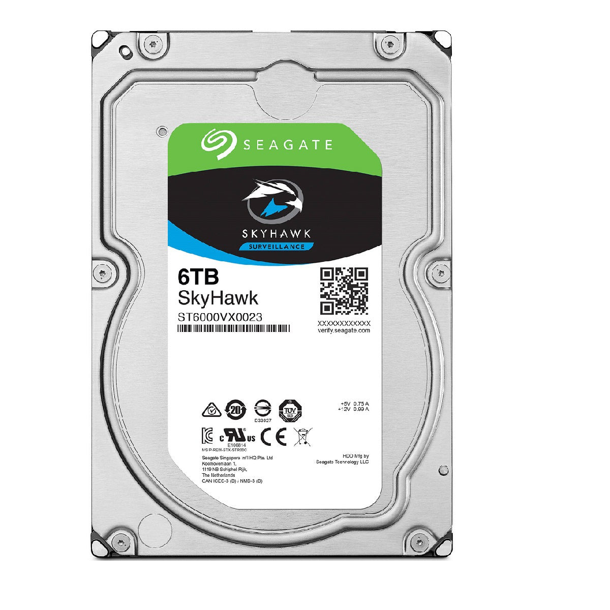 Seagate ST6000VX009 SkyHawk 6TB SATA Hard Drive