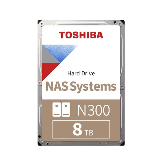 Toshiba HDWG480UZSVA N300 Series 8TB SATA Hard Drive