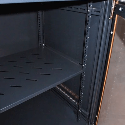 9U 600mm Deep Wall Mounted Data Cabinet 19-Inch Rackmount