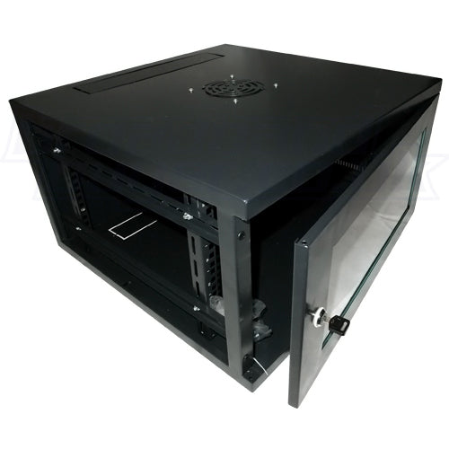 LMS Data CAB-W9U-EL450 9U Wall Mounted Data Cabinet