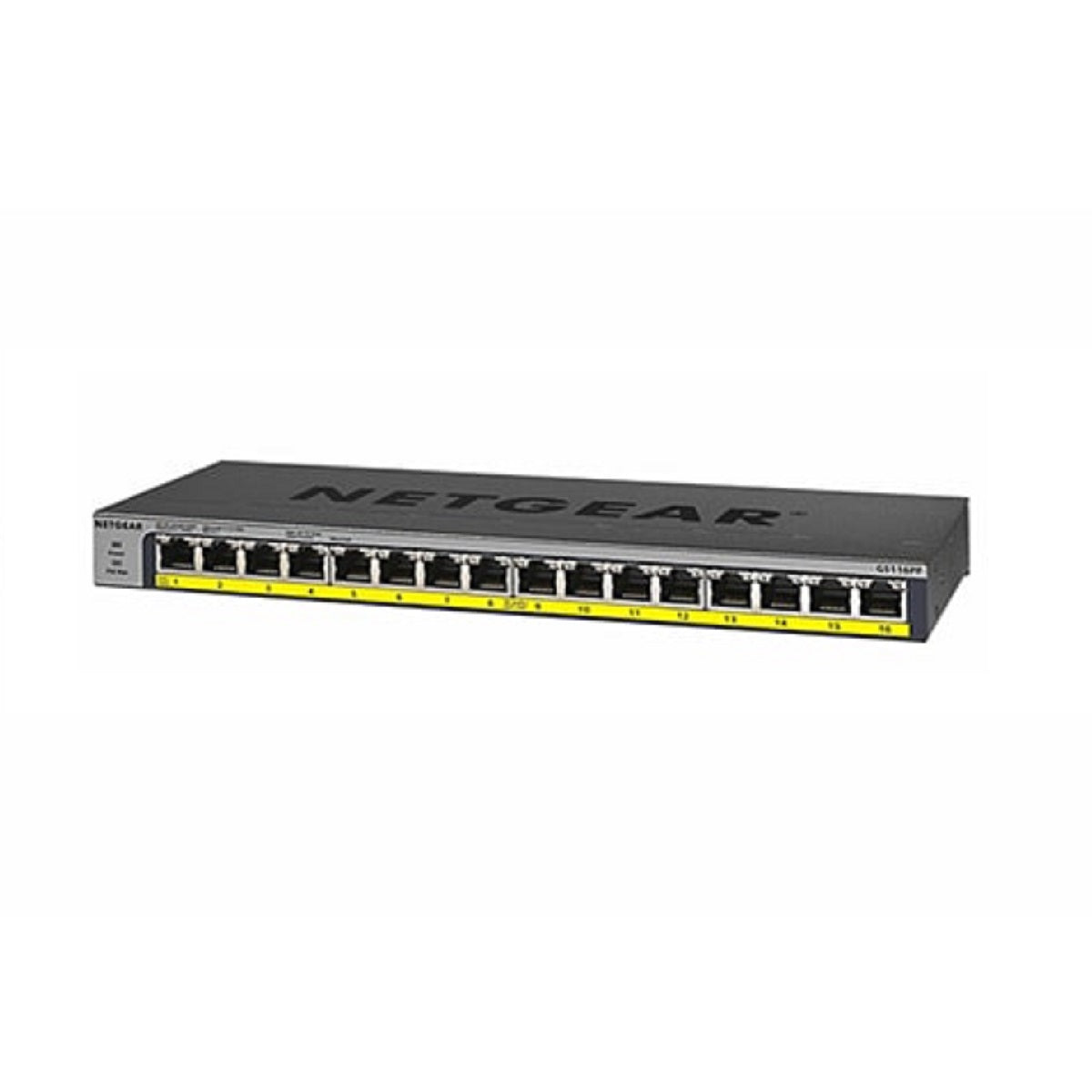 Netgear GS116PP ProSAFE FlexPoE Unmanaged 16 Port Gigabit Switch