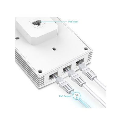 TP-Link EAP655-Wall Plate WiFi 6 Access Point