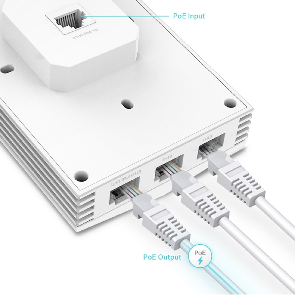 TP-Link EAP655-Wall Plate WiFi 6 Access Point