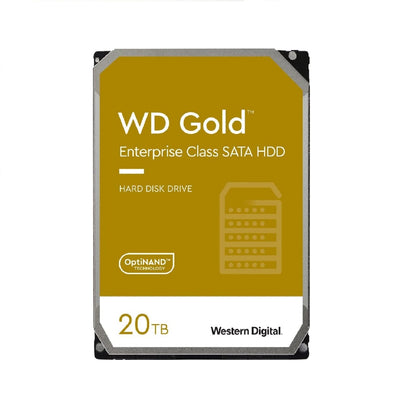 WD WD202KRYZ Gold 20TB 3.5 inch SATA Hard Drive